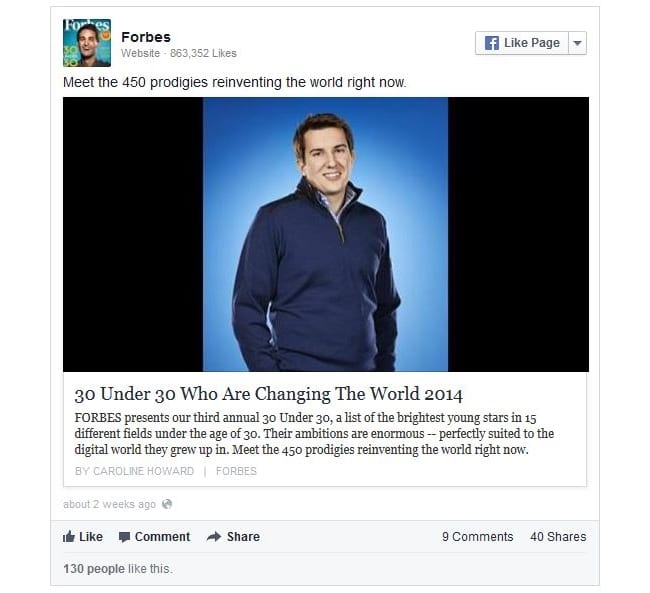 Facebook Link-Share Post